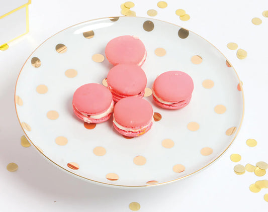 Cake Stand - Gold Dot
