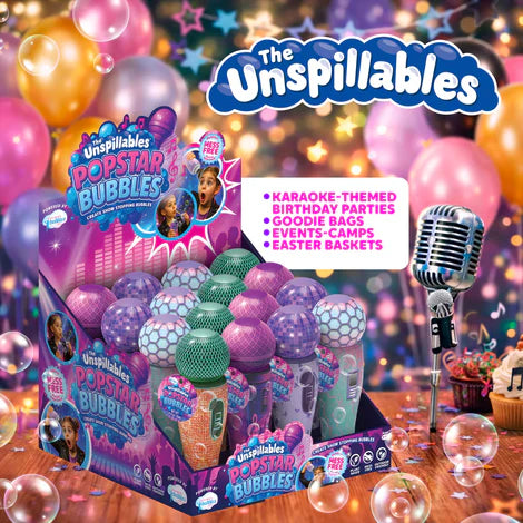 The Unspillables Pop Star Bubbles