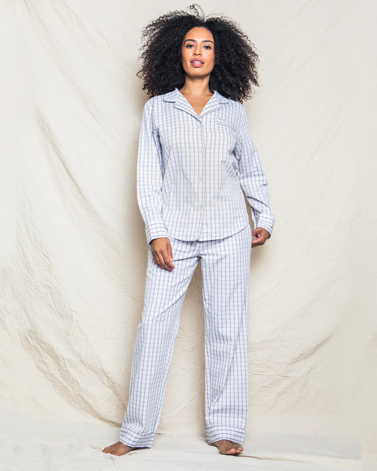 Petite Plum Regent Tattersall Pajama Set