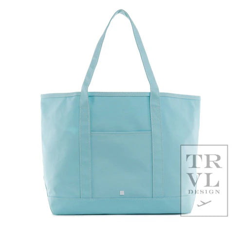 Maxi Coated Canvas Tote