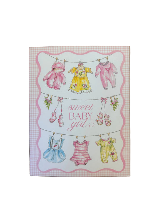 Greeting Card HP Sweet Baby Girl