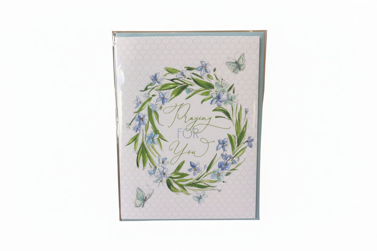 Greeting Card HP "Praying For You"