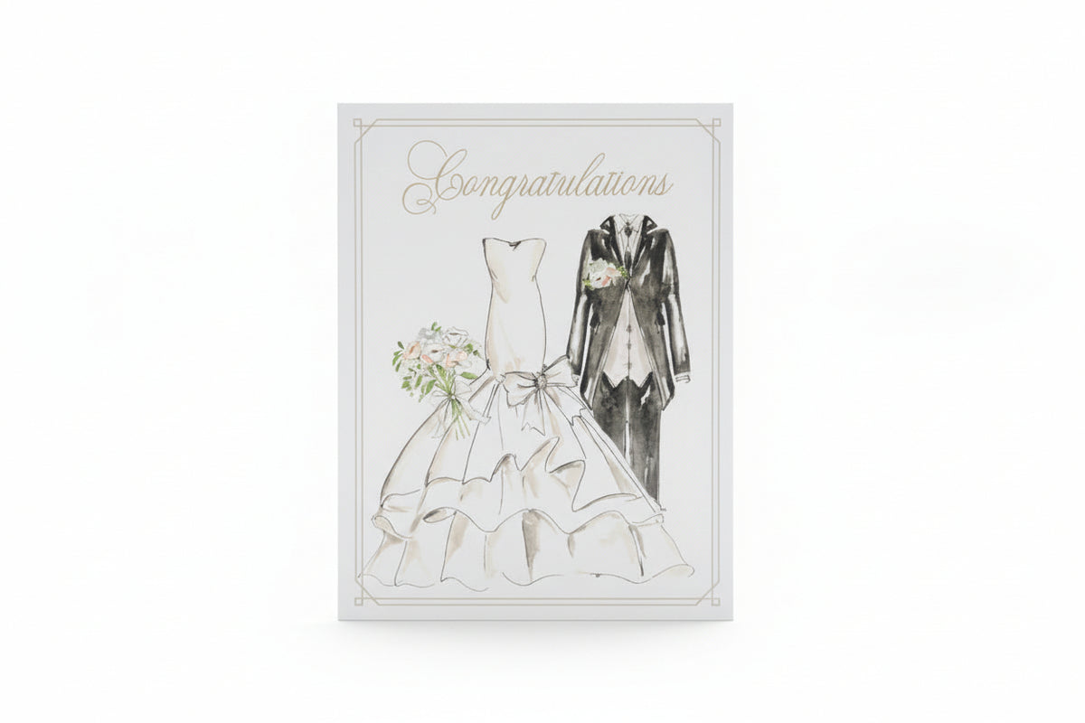 Greeting Card HP Congratulations Wedding