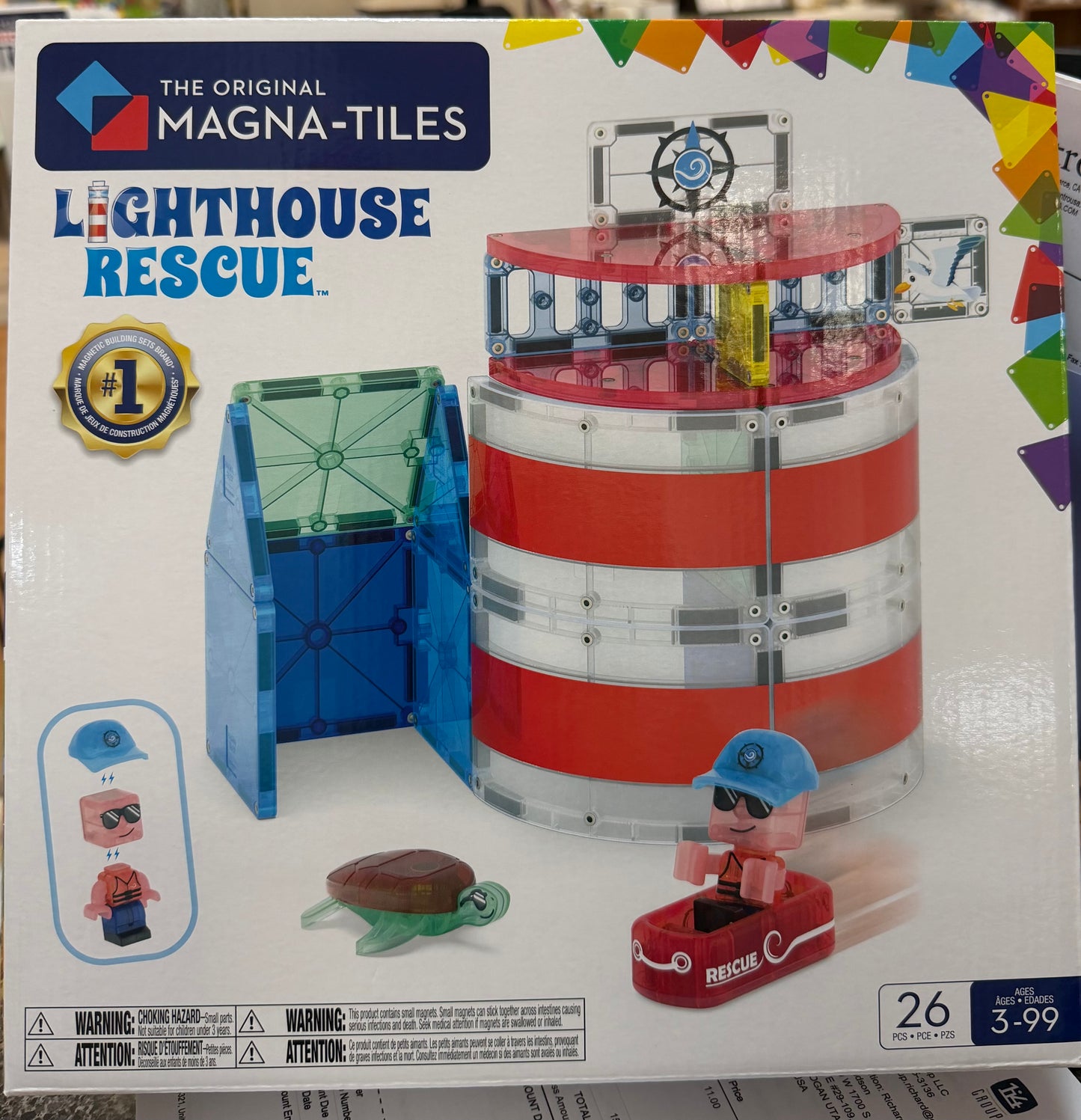 Magna-Tiles Lighthouse Rescue