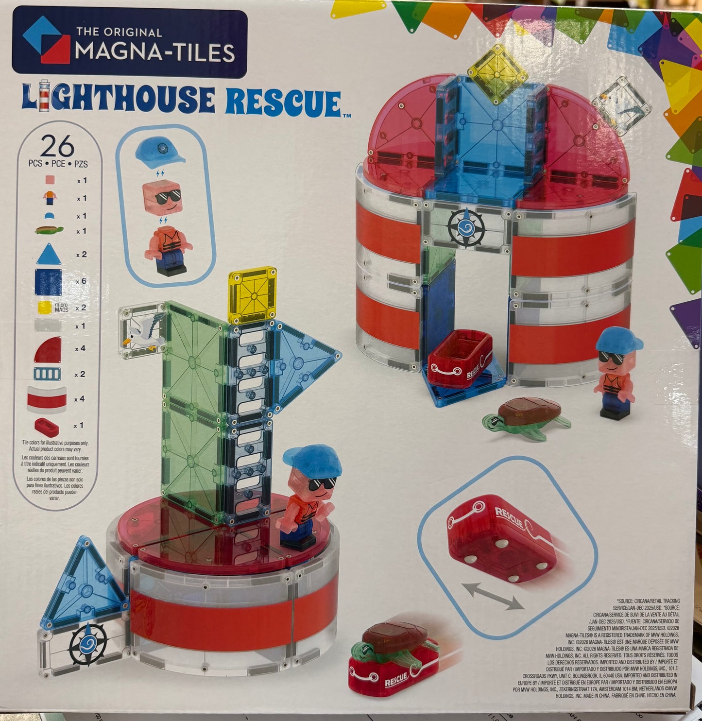 Magna-Tiles Lighthouse Rescue