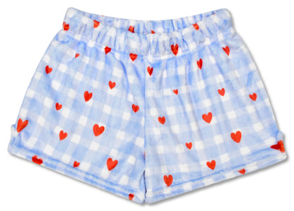Valentine Plush Shorts