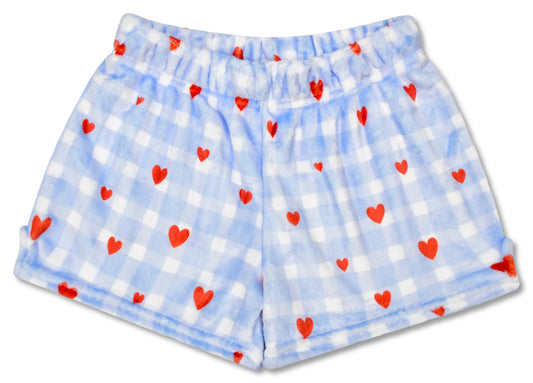Valentine Plush Shorts