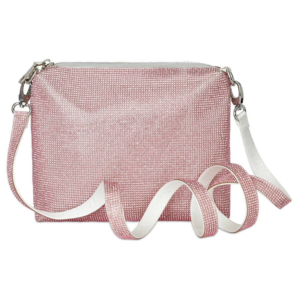 Rose Crystal Cross Body Bag