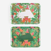 Christmas Bells Rectangular Tray