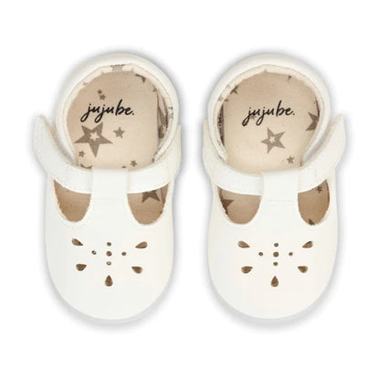 Mary Jane Snowy White Shoes