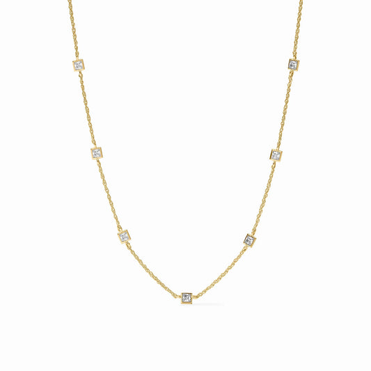 Jolie Delicate Station Necklace