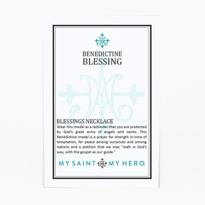 MSMH Jubilee Medal of St. Benedict Necklace