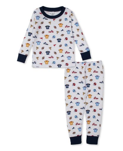 Kissy Kissy Football Fever Pajama Snug Set
