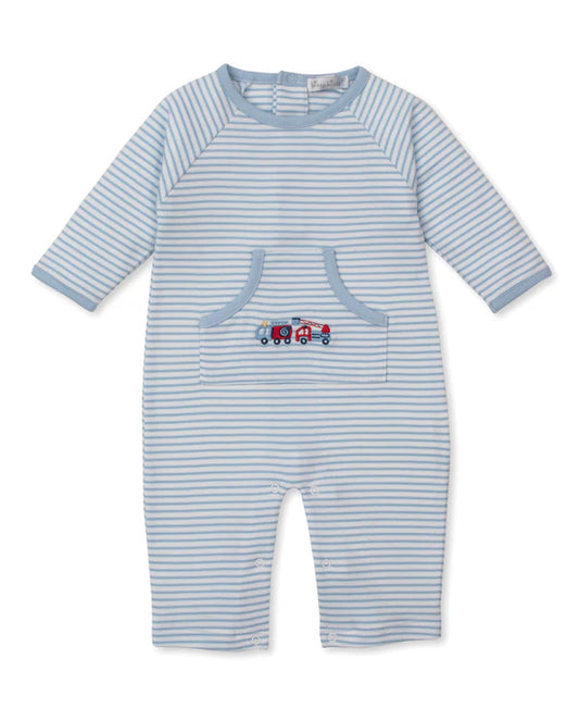 Kissy Kissy Fight the Fire Striped Playsuit