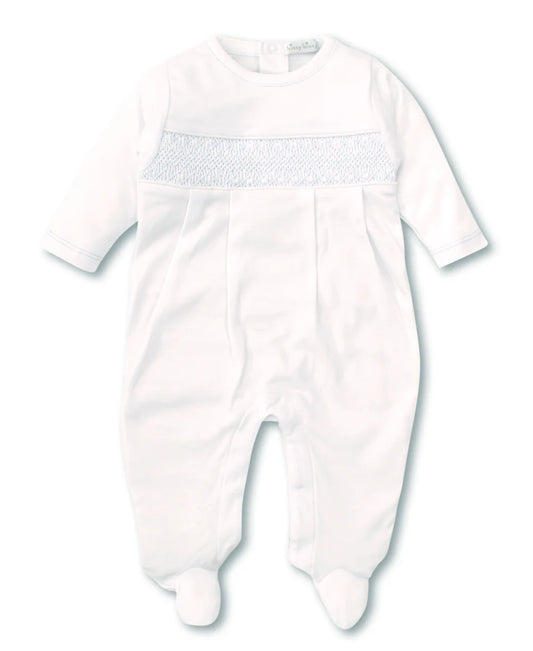 Kissy Kissy Hand Smocked CLB Charmed Footie