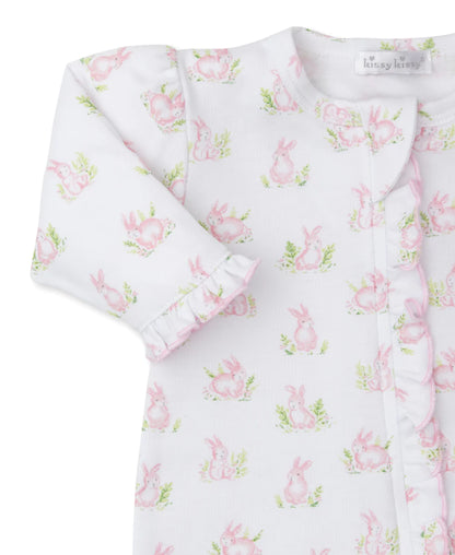 Kissy Kissy Girls' Zip Footie