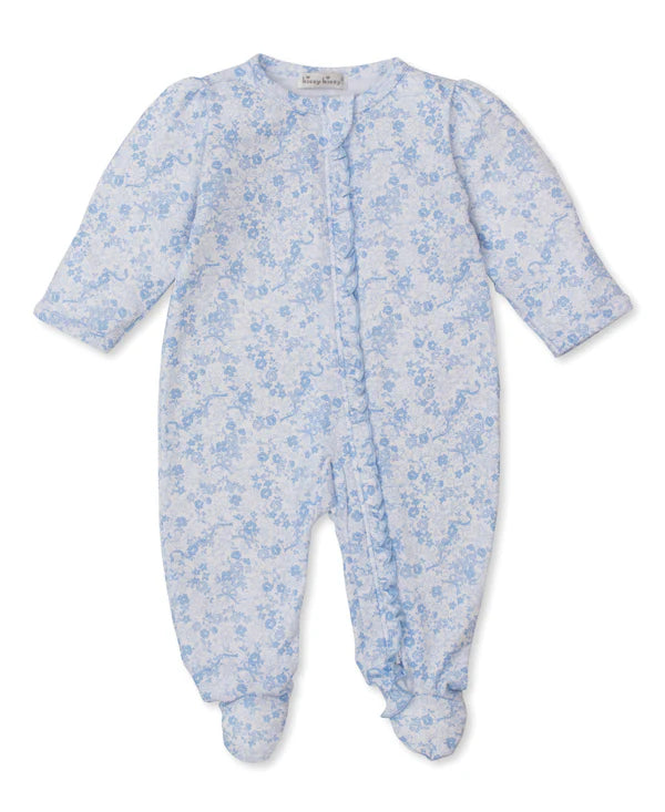 Kissy Kissy Old English Rose Footie w/ Zip