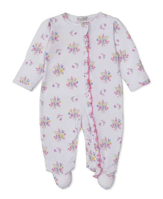 Kissy Kissy Pastel Gardens Zip Footie