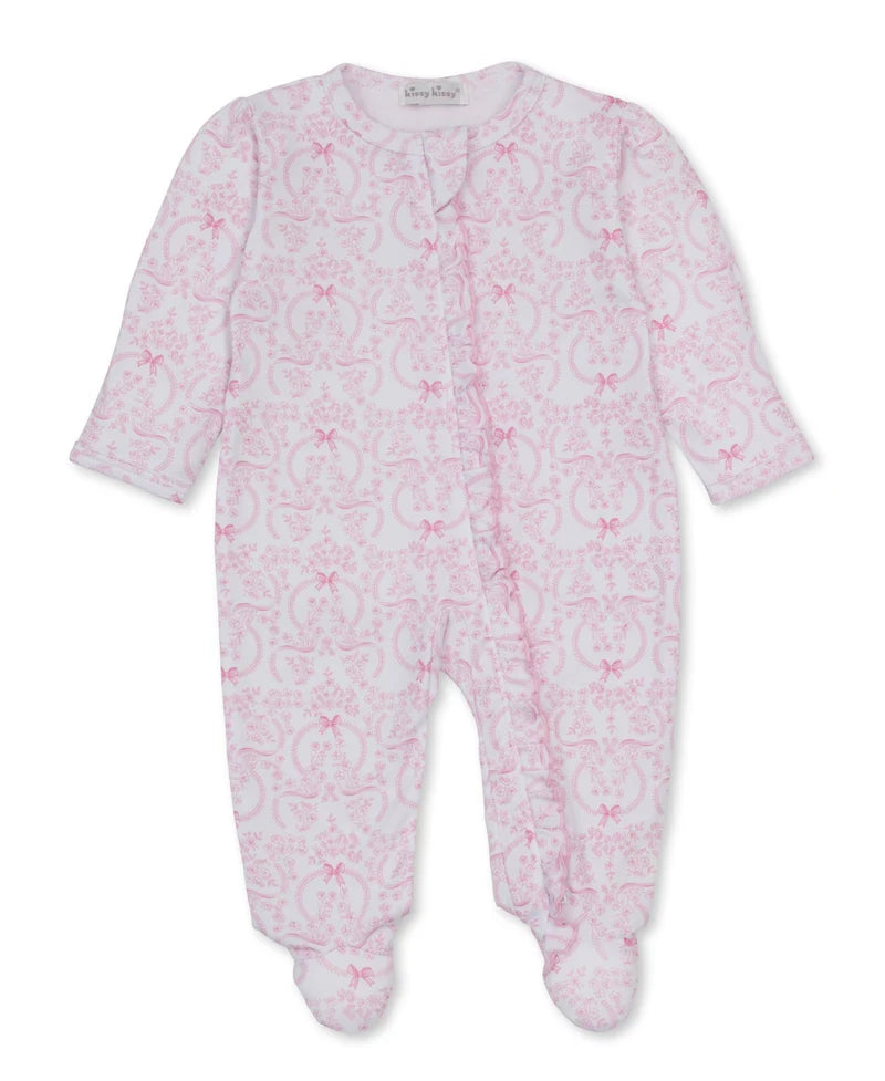 Kissy Kissy Delicate Bloomi-Footie with Zip