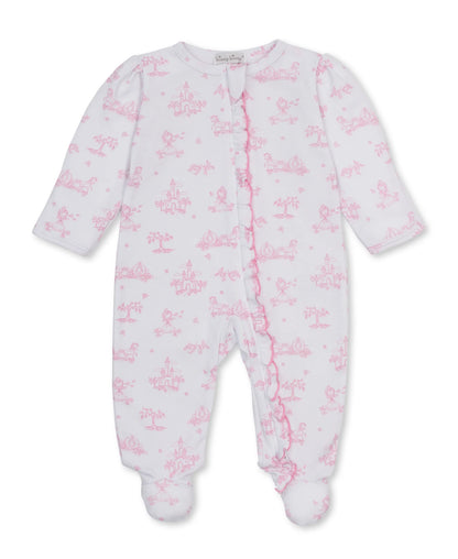 Kissy Kissy Princess Adventure Print Footie with Zip