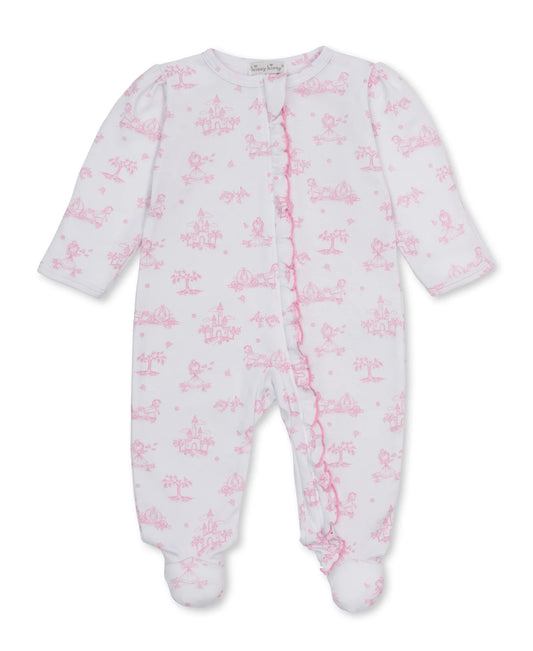 Kissy Kissy Princess Adventure Print Footie with Zip