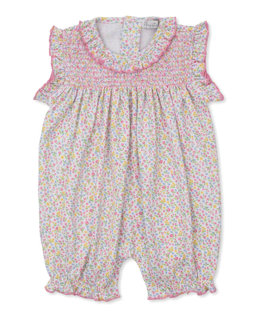 Kissy Kissy Garden Trellis Floral Short Playsuit