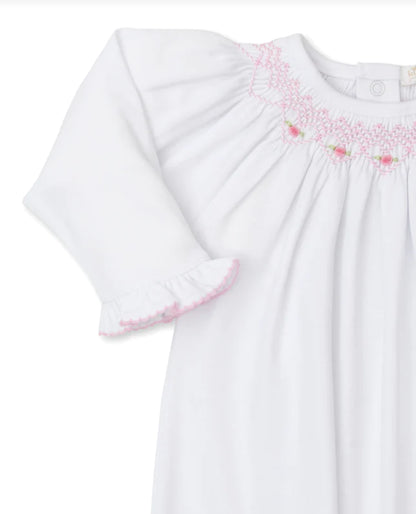 Kissy Kissy Hand Smocked CLB Summer Bishop Sack