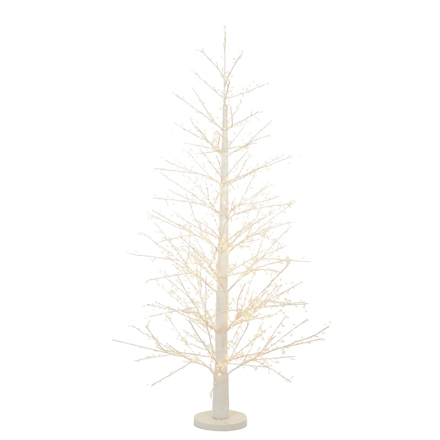White Fairy Light Tape Pod Tree
