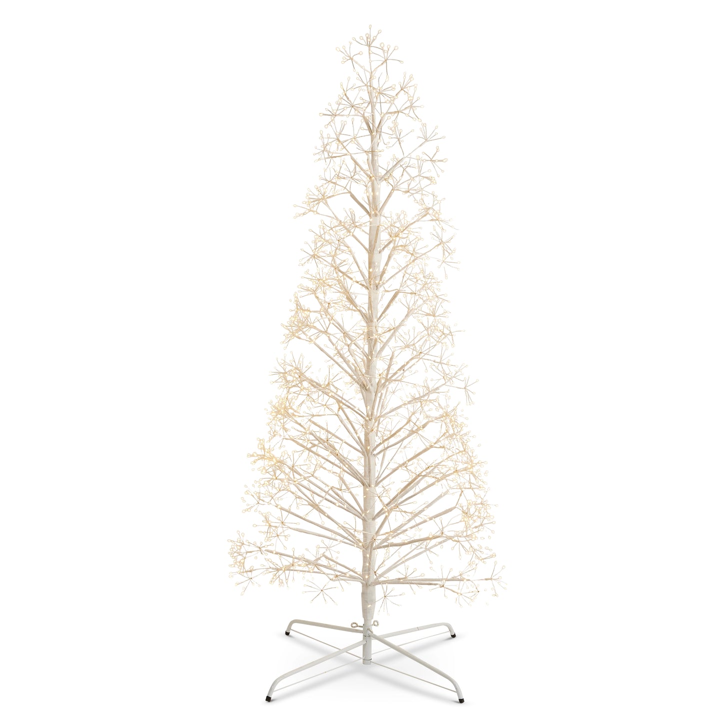 White Fairy Light Tape Pod Tree