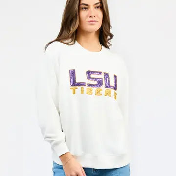 LSU Logo Sarah Sweatshirt