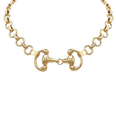 Link Horsebit Necklace