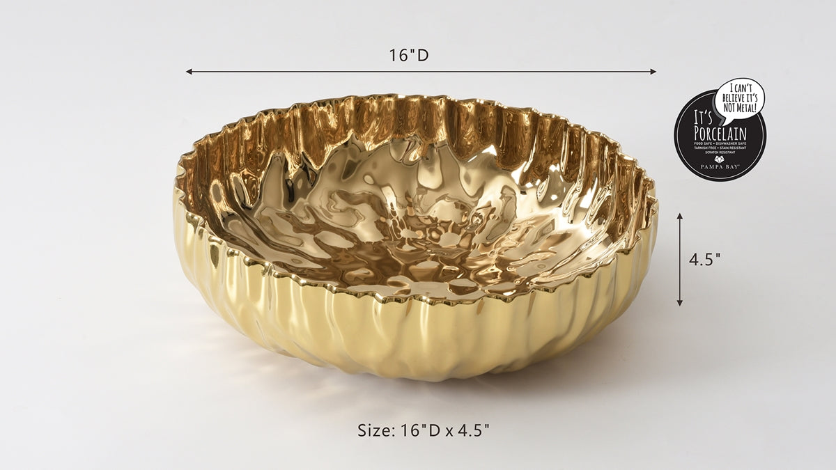 Mascali Bianca Extra Large Shallow Bowl