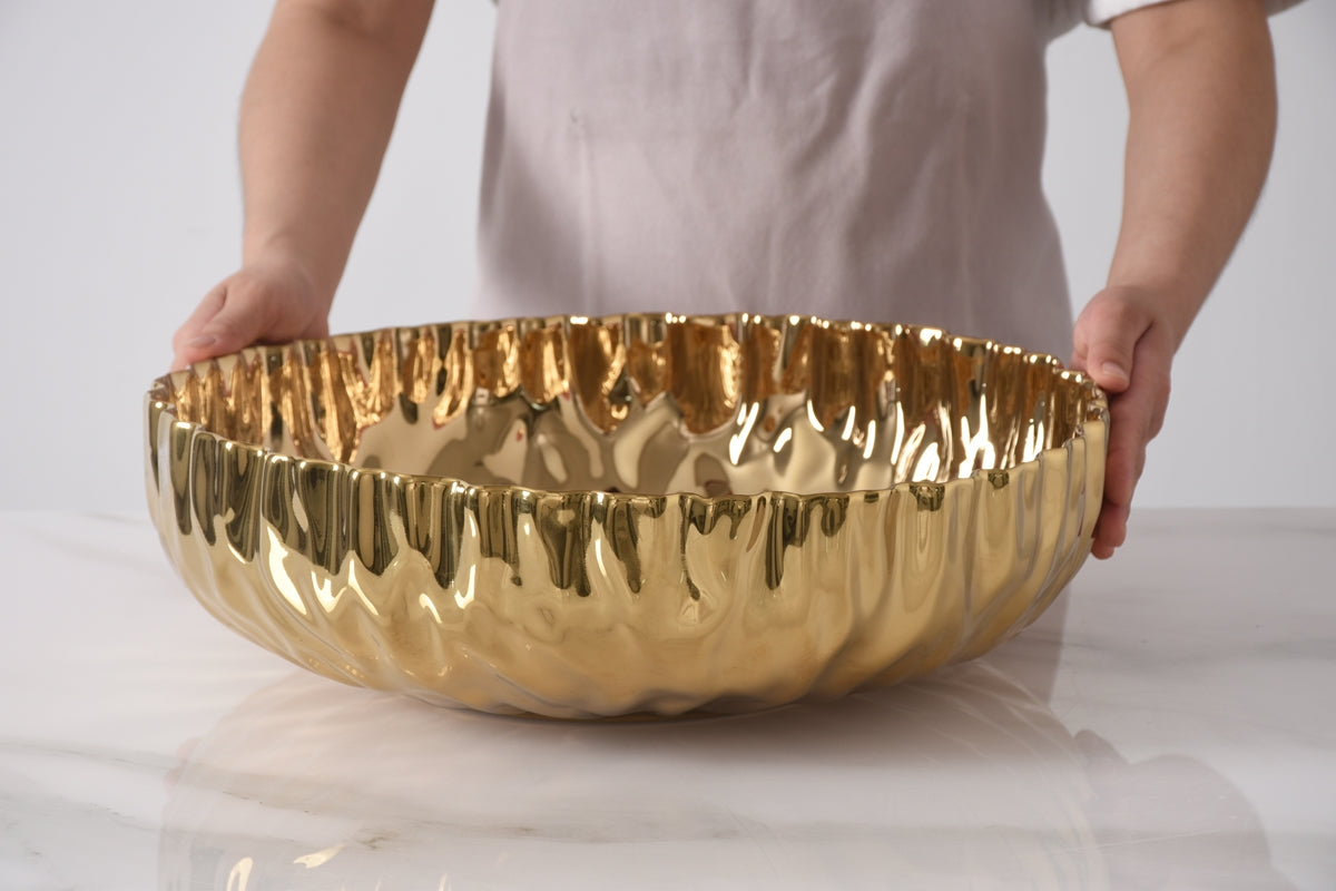 Mascali Bianca Extra Large Shallow Bowl