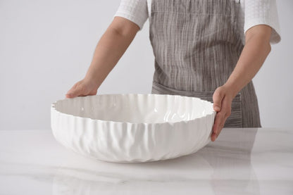 Mascali Bianca Extra Large Shallow Bowl
