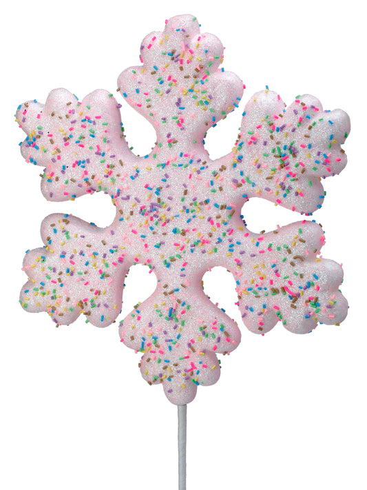 Glitter Snowflake w/ Sprinkles (25")