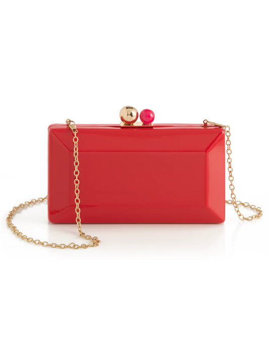 Red Clutch Purse