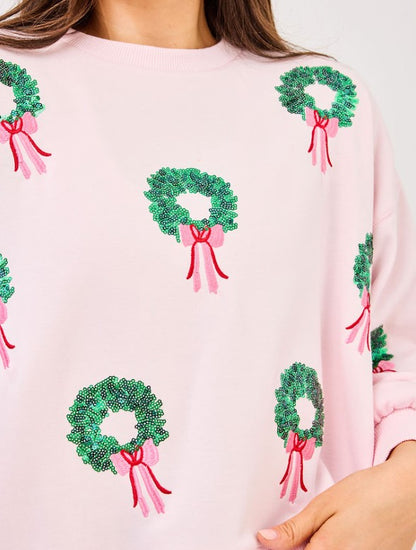 Millie Wreaths Sweatshirt