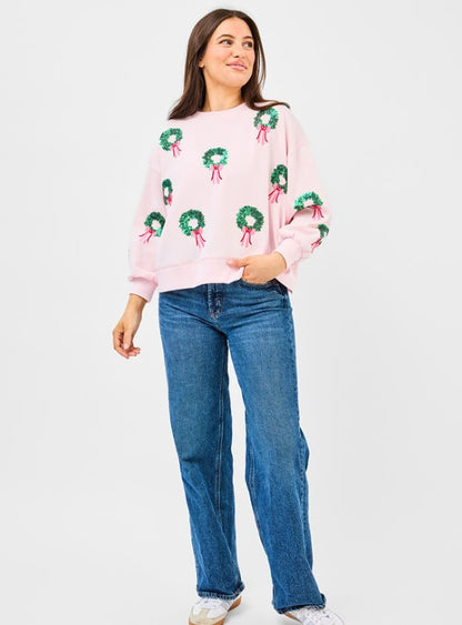Millie Wreaths Sweatshirt