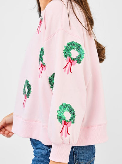 Millie Wreaths Sweatshirt