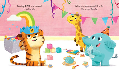 Now You Are 1 Birthday Book