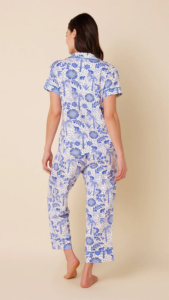 Cat's Pajamas Pima Knit Capri Set
