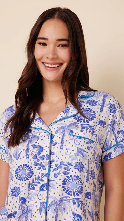 Cat's Pajamas Pima Knit Short Set