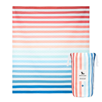 Dock and Bay Picnic Blanket