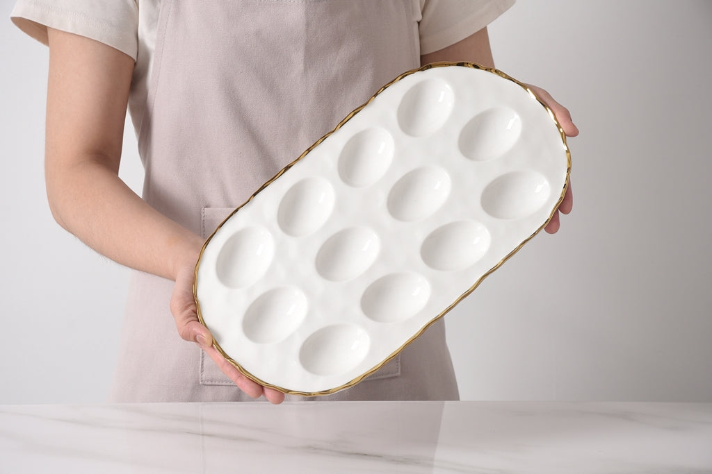 Portofino Oval Devil Egg Tray