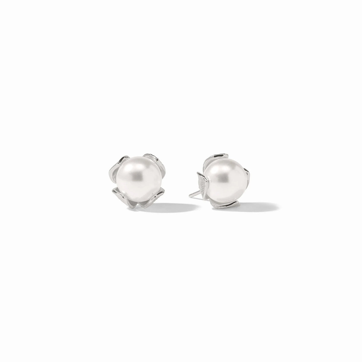 Penelope Stud- Pearl/Silver