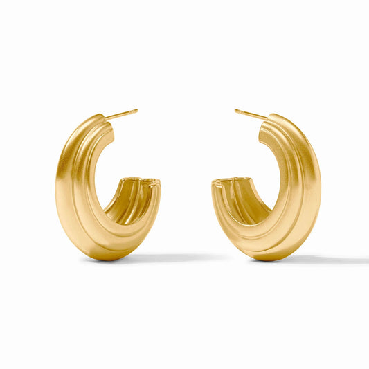 JV Portofino Statement Hoop - Gold