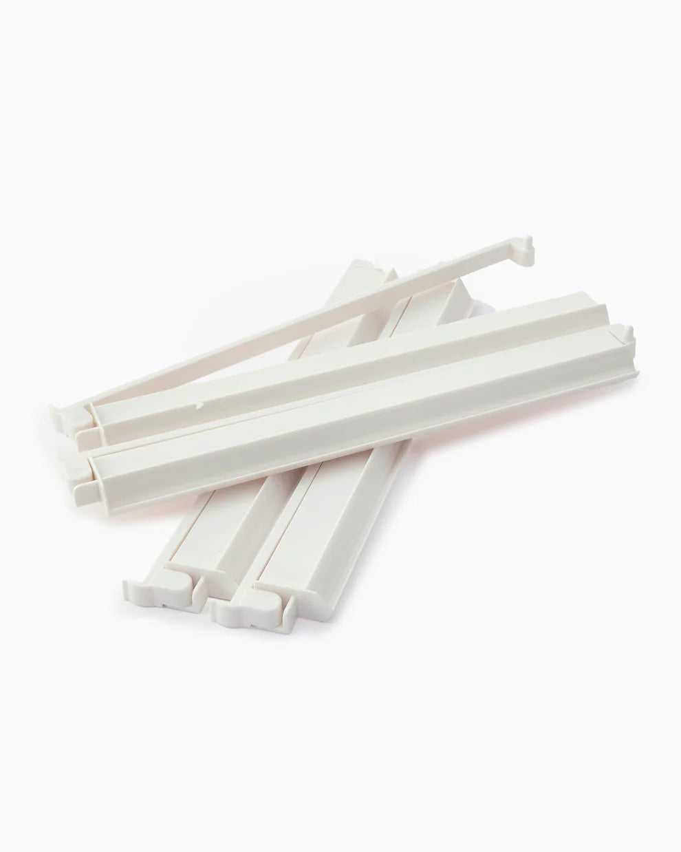 White Acrylic Mahjong Rack & Pusher Set
