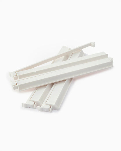 White Acrylic Mahjong Rack & Pusher Set