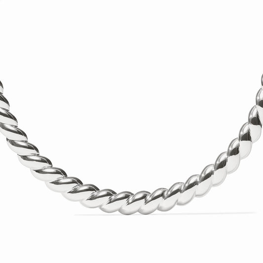 Ravello Collar Necklace- Silver