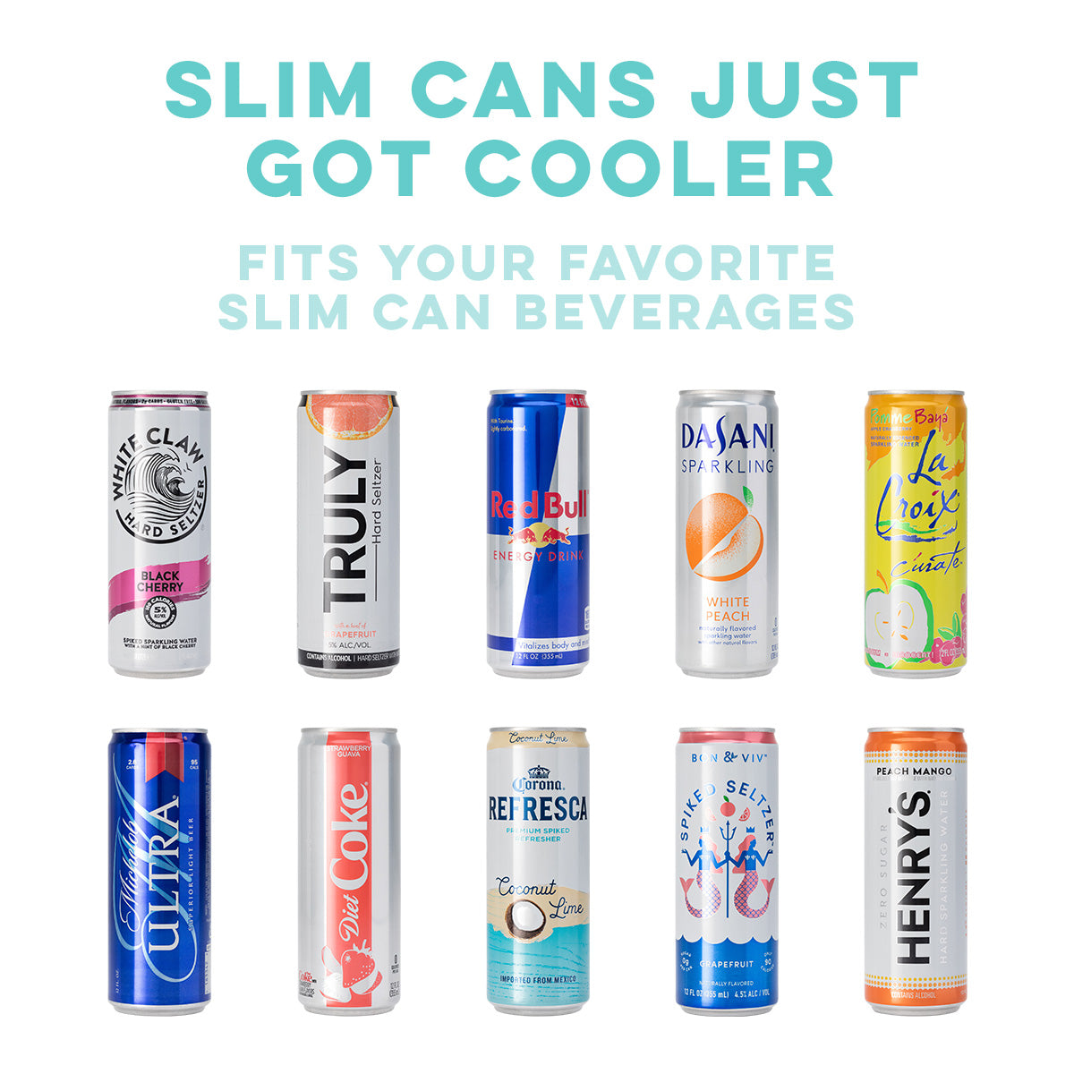 Maars Skinny Can Cooler (Glitter) WINE MAKES ME HAPPY – On Demand Press